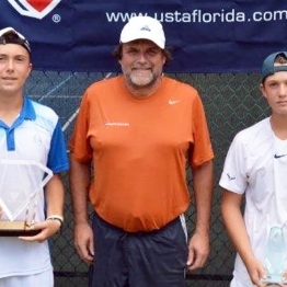 Boys 14s Mason Beiler (Champion) Adam Neff (Finalist)