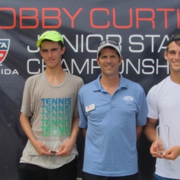 Boys 16s Nikola Samardzic (5th) and Sean Brunette (6th)