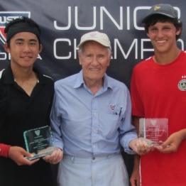 Boys 16s Noah Makarome (3rd) Chris Ephron (4th)