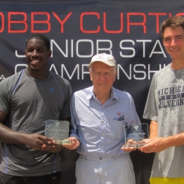 Boys 18s - Alexander Knight (3rd) Terrell Whitehurst (4th)