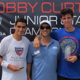 Boys 18s Jonathan Deautriell (5th) Alfredo Perez (6th)