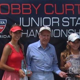 Girls 16s Emma Decoste (c) Maria Ross (f)