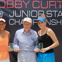 Girls 18s Alexis Franco (3rd) Jaclyn Switkes (4th)