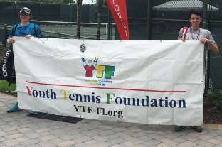 Youth Tennis Foundation Kelly Scholarship Winners - Blake & Rory