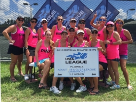 Adult 18 3.5 Women Champions - Orange Seminole