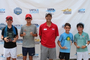 Boys 12s 1st and 2nd - Connor McLeod Roger Wang Julian Alonso Corey Craig