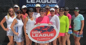 Adult 40 Womens 4.0 Finalists - Orange Seminole