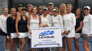Adult 40 Womens 3.5 Champions - Orange Seminole