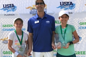 2017 Bobby Curtis Green Ball Girls Section Finalist Alex Ackman Champion Nicole Krinickas