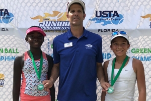 North Bracket Girls Finalist Madison Molock Winner Daniela Chica