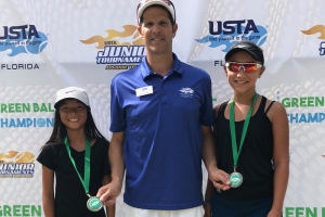 West Bracket Girls Finalist Emily Huang Winner Tatiana Martinez
