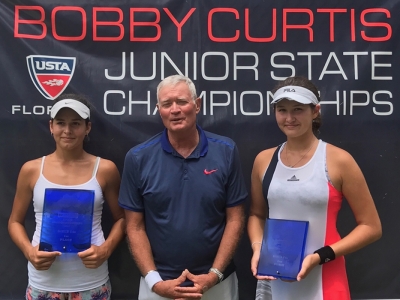 Girls 14s 1st & 2nd - Emily De Oliveira & Elaine Chervinsky