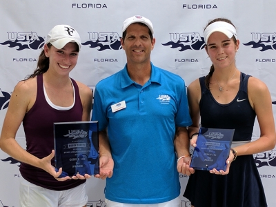 Girls 18s 1st 2nd - Alana Wolfberg Ysabel Gonzalez Rico