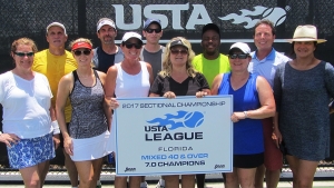 Mixed 40 & Over 7.0 Champion - Leon