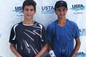 Boys 16s 1st 2nd - Jameson Corsillo Emilio Van Cotthem