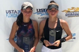 Girls 14s 1st 2nd - Natalie Block Nikki Yanez
