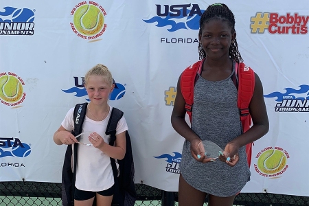Girls' 3rd Place Sophia Osipova, 4th Place Sonia Govina