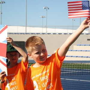 Representing USA