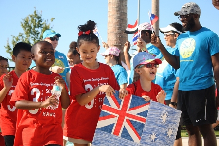 Members of Team Australia