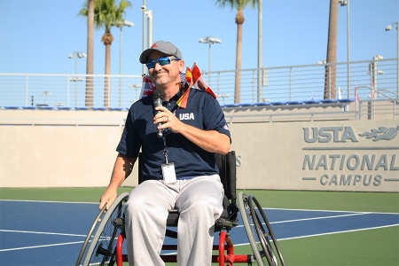 USTA National Manager and Head Coach of Team USA Wheelchair Jason Harnett