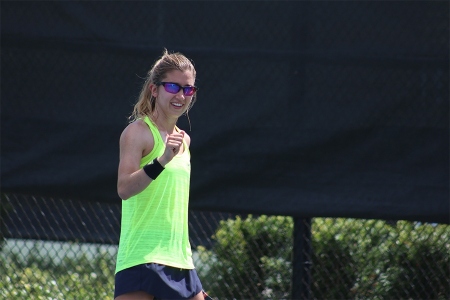 Brittany Tagliareni at the 2019 USTA Adaptive National Championships