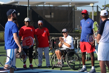 USTA Wounded Warrior Camp