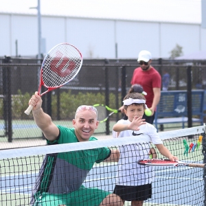 Family Tennis Fun Day at USTA National Campus
