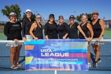 55 & Over Women's 8.0 2nd Place: Sarasota
