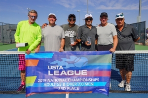55 & Over Men's 7.0 3rd Place: Miami-Dade