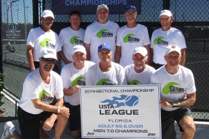 Adult 65 & Over 7.0 Men's Champions: Marion