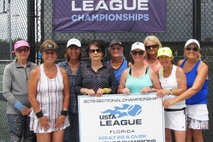 Adult 65 & Over 7.0 Women's Champions: Duval