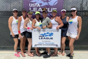 18 & Over Women's 3.5 Champions: Escambia