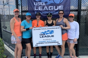 Combo 18 & Over Women's 7.5 Champions: Alachua
