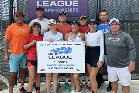Mixed 40 & Over 9.0 Champions: Broward