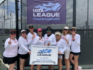 65 & Over Women's 3.0 Champions: Escambia