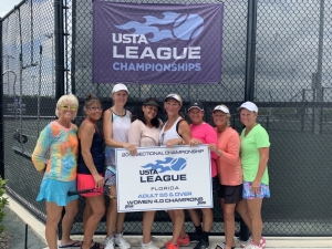 65 & Over Women's 4.0 Champions: Sarasota
