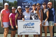 65 & Over Women's 4.5 Champions: Hillsborough
