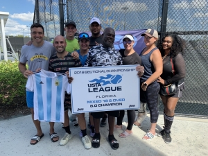 Mixed 18 & Over 8.0 Champions: Broward