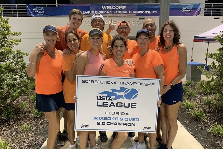 Mixed 18 & Over 9.0 Champions: Miami-Dade