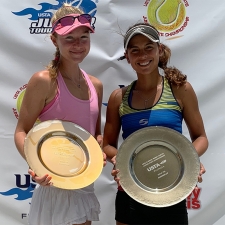 Bobby Curtis Singles Girls 18s Champion: Sophia Fornaris -- Finalist: Stephanie Sanchez