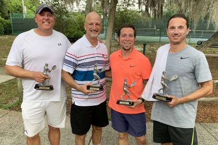 Mens-4.5-Doubles-Winners-and-Finalists-Jeffrey-Evans-William-Zeedyk-Jeffrey-Haynie-Ryan-Nestor