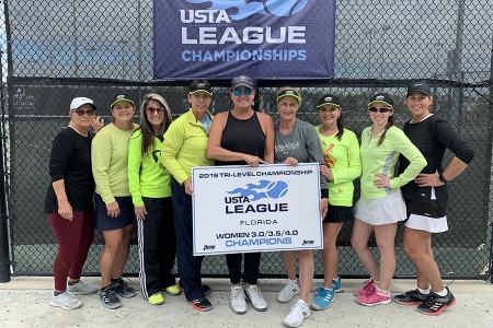 3.0/3.5/4.0 Women Champions: Escambia