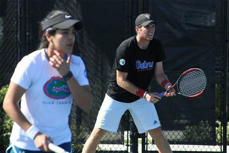 Luca del Olmo at the 2019-2020 USTA Florida ‘Tennis on Campus’ Sectional Championships