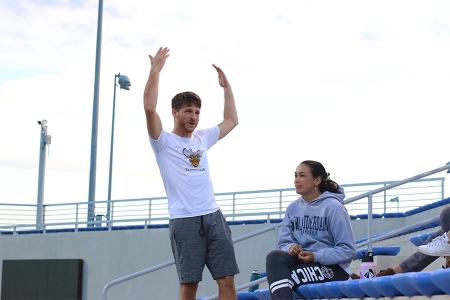 Tim Gaccione at the 2019-20 USTA Florida ‘Tennis on Campus’ Sectional Championships