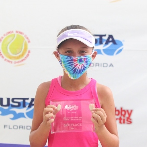 Arabella Duffell (Girls' 3rd Place overall, Playoff winner)