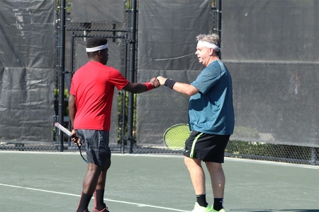 Teamwork on the court
