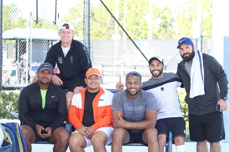 Group of players at the 2019 Tri-Level Sectional Championships