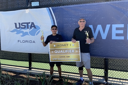 Men’s 3.0 Singles -- 1st Place: Rene Dipus, 2nd Place: Bill Cordes