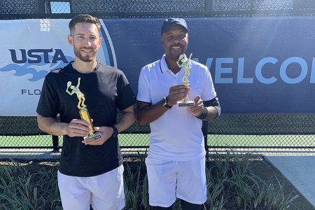 Men’s 3.5 Singles -- 1st Place:  John Olcese, 2nd Place: Troy Beecher
