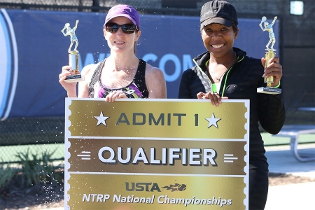 Women's 3.0 Singles -- 1st Place: Kenzier McIntyre, 2nd Place: Mary Jo Clarkson